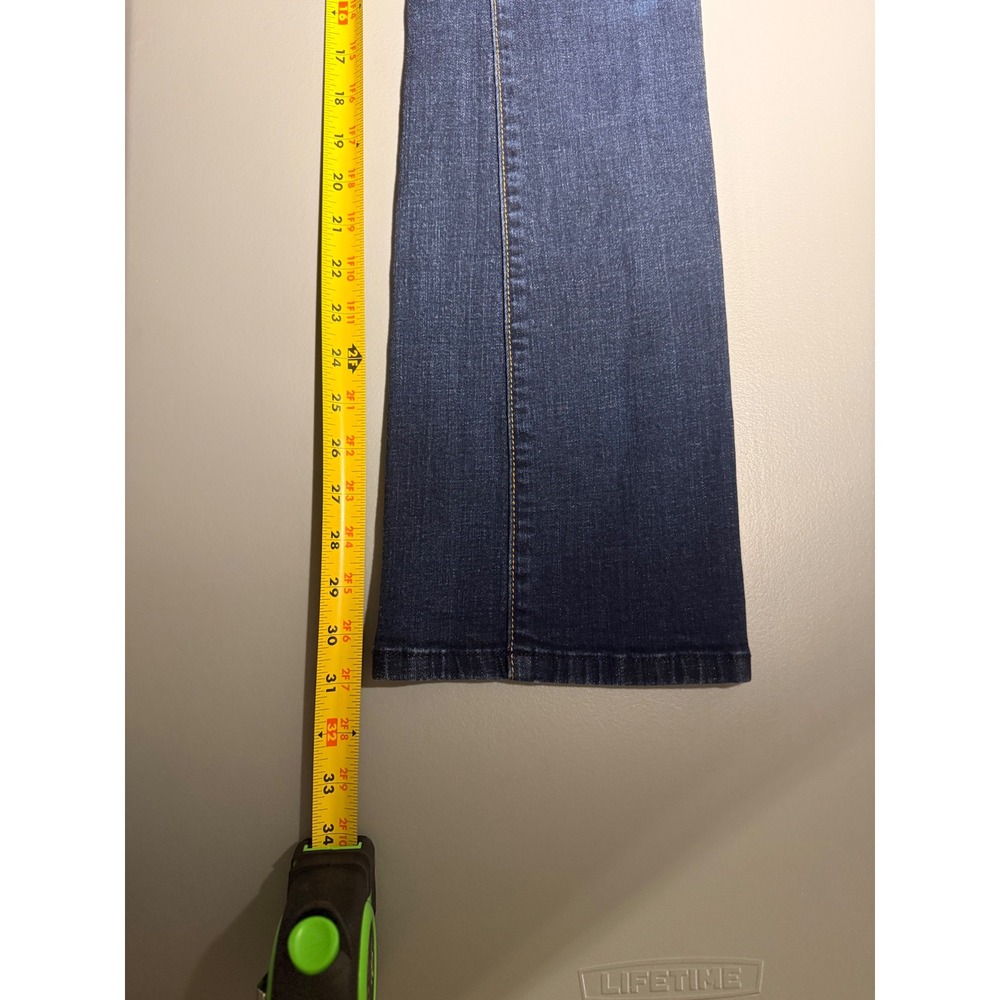 American Eagle Original Boot Super Stretch Dark Wash Jeans Womens 6 Regular - Picture 10 of 10